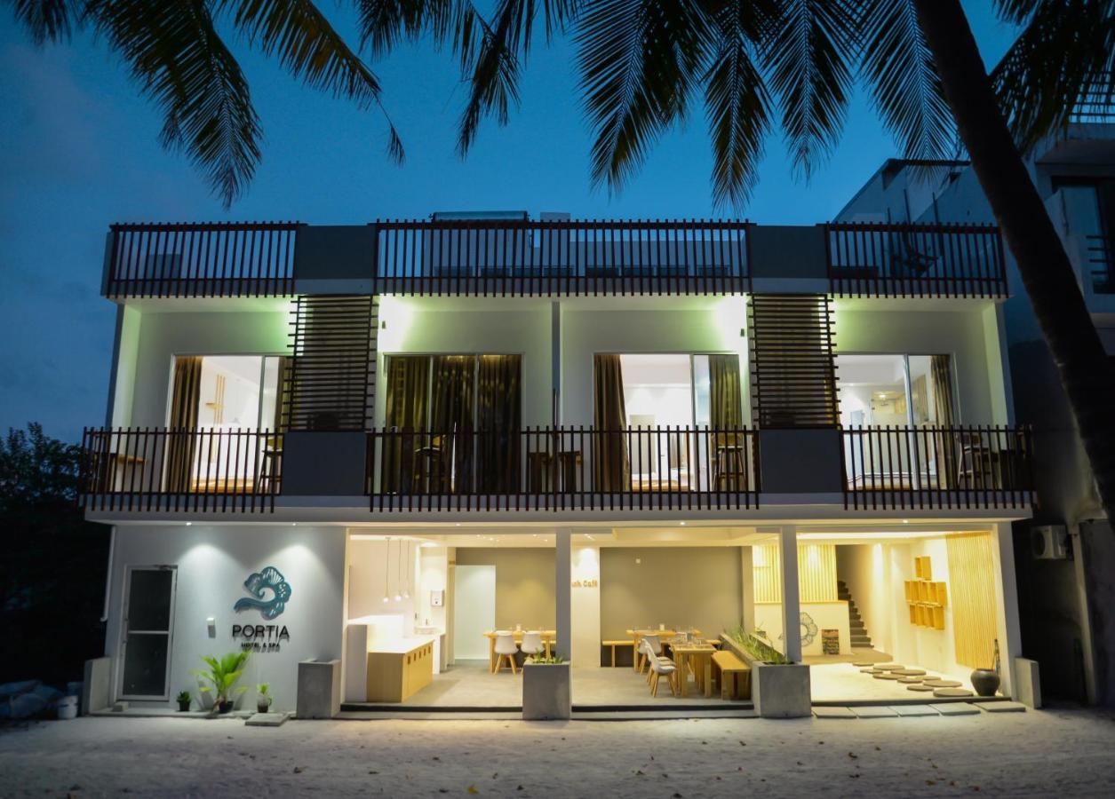 Portia Hotel & Spa Dhiffushi Exterior foto
