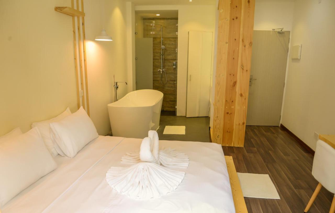 Portia Hotel & Spa Dhiffushi Exterior foto